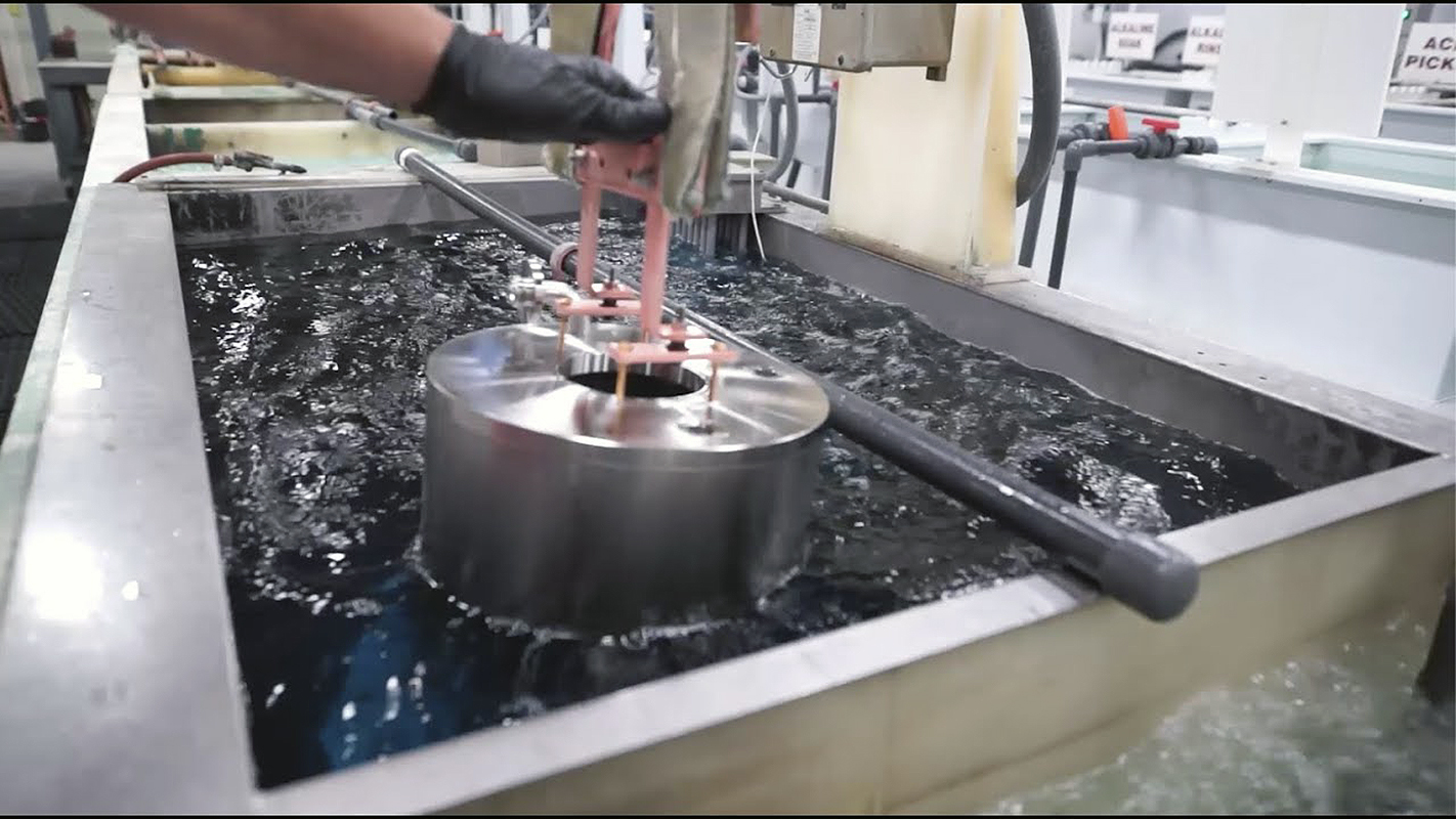 Electropolishing involves removing a thin layer of a part&rsquo;s substrate metal to make the resulting surface smooth and shiny.