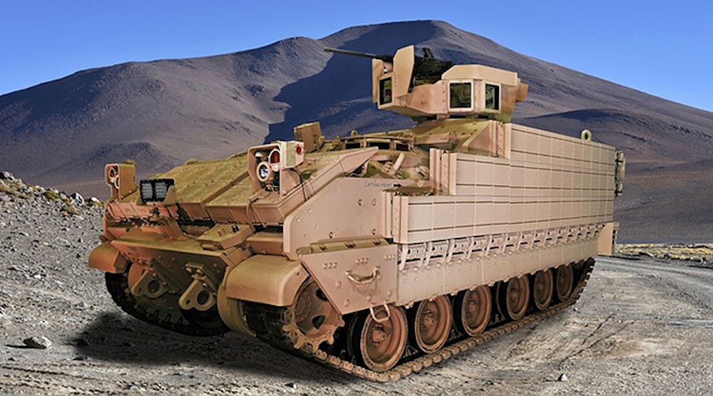 Concept illustration of BAE Systems Land &amp; Armaments&rsquo; new U.S. Army Armored Multi-Purpose Vehicle.