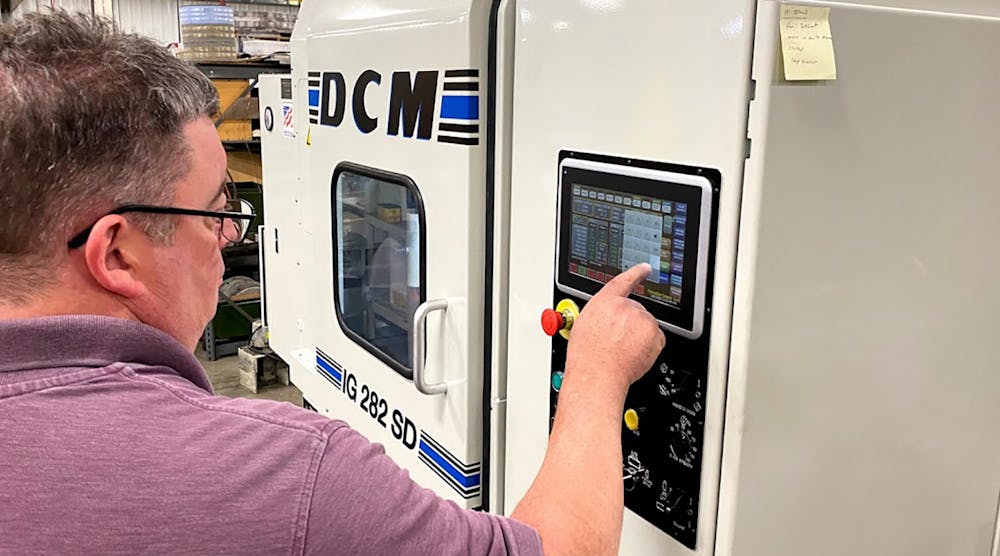 Advanced surface grinders like those like DCM Tech&rsquo;s IG 282 SD machine are designed with sensors and controls that automatically maintain very tight tolerances, removing material down to within one ten-thousandth of an inch of the final thickness.