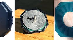 Cutaway view of the ECM PCB Stator Technology 3-hp pump motor stator prototype. Cutaway view of the ECM PCB Stator Technology 3-hp pump motor stator prototype.