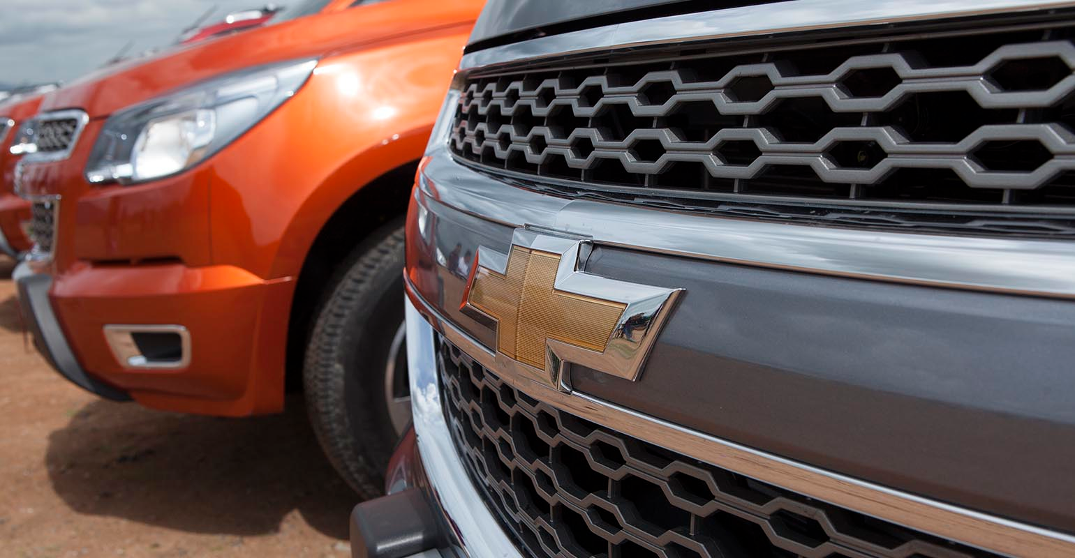 2015 Chevy grilles, with logo.