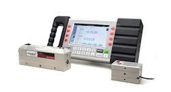 Pinpoint Laser Systems&rsquo; Microgage Pro Plus laser alignment system.