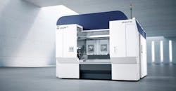 The LiFLEX II 766 i DL B2, installed at Hengst Filtration for five-axis machining of truck filter housings. The LiFLEX II 766 i DL B2, installed at Hengst Filtration for five-axis machining of truck filter housings.