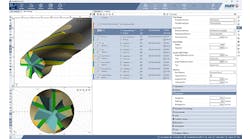 The NUMroto X program has been rewritten to allow implementation of demanding requirements for tool grinding and enables use of the latest possibilities and functions of modern computer systems.