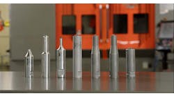 Mazak MegaStir-patented ultra-hard diamond tipped FSW pin tools deliver higher performance, longer tool life and superior weld quality.