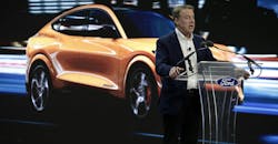 Executive chairman Bill Ford announced the BlueOval Battery Park lithium iron phosphate battery plant project for Marshall, Mich., in February 2023. Production will begin in 2026.