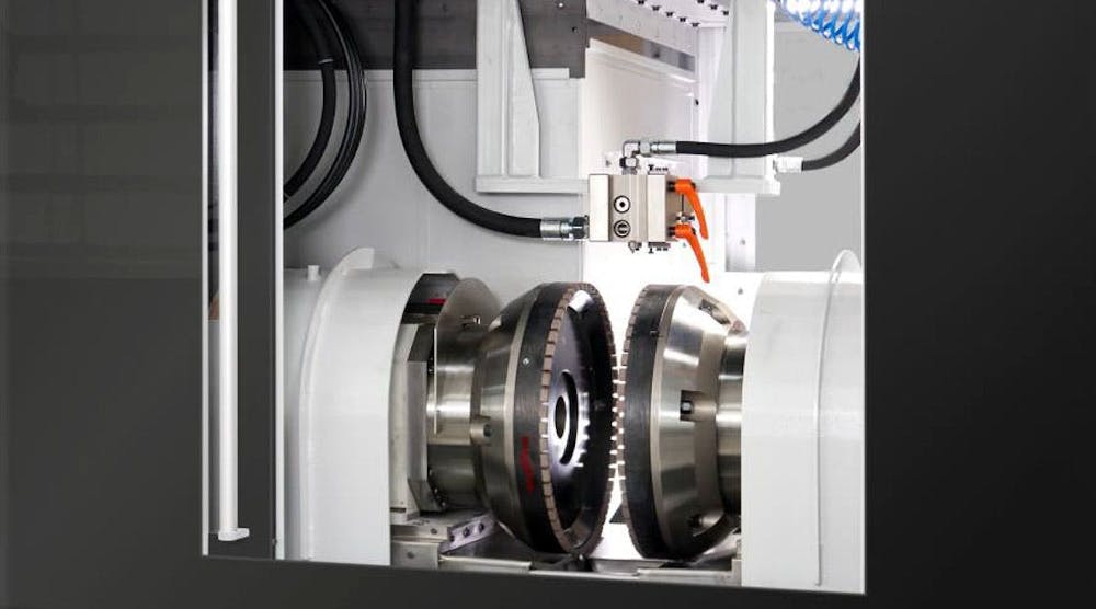 Double-sided grinding, which makes possible simultaneous machining of both friction ring surfaces, high through-put rates and short cycle times, is Supfina&apos;s first choice for machining the &apos;brake discs of the future&apos;.