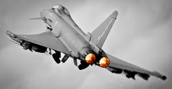 Eurofighter Typhoon fighter jet. Eurofighter Typhoon fighter jet.