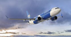 A Boeing 737 MAX-8 in Avolon livery. A Boeing 737 MAX-8 in Avolon livery.