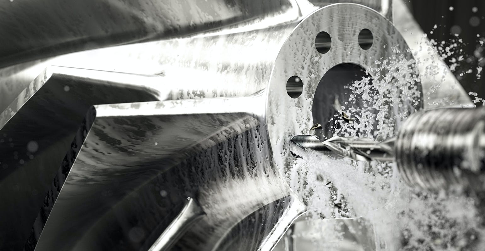 The CoroDrill&circledR; 860 with -SD geometry.