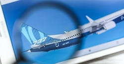 Close-up of Boeing 737 MAX 10. Close-up of Boeing 737 MAX 10.