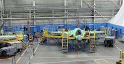 F-35 Lightning II Joint Strike Fighter assembly and outfitting.