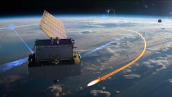 L3Harris illustration of the U.S. Space Development Agency’s Tranche 2 Tracking Layer constellation. L3Harris illustration of the U.S. Space Development Agency’s Tranche 2 Tracking Layer constellation.