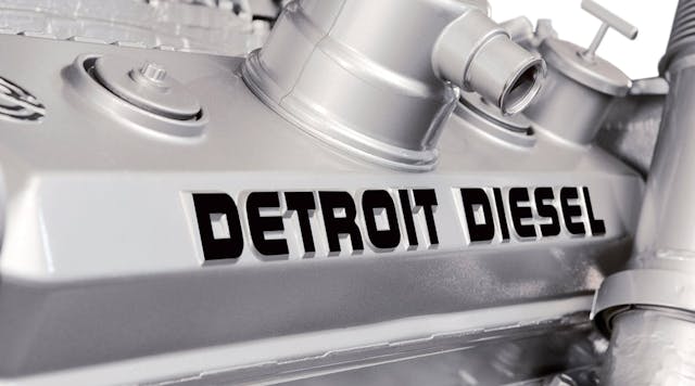 Rolls-Royce Power Systems / Detroit Diesel 2-Cycle engine..