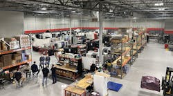 Since 2018, Olson Custom Designs has occupied a 24,000-square-foot shop in Indianapolis, with 23 CNC machines.