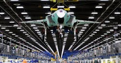 F-35 assembly at Fort Worth, Tex.