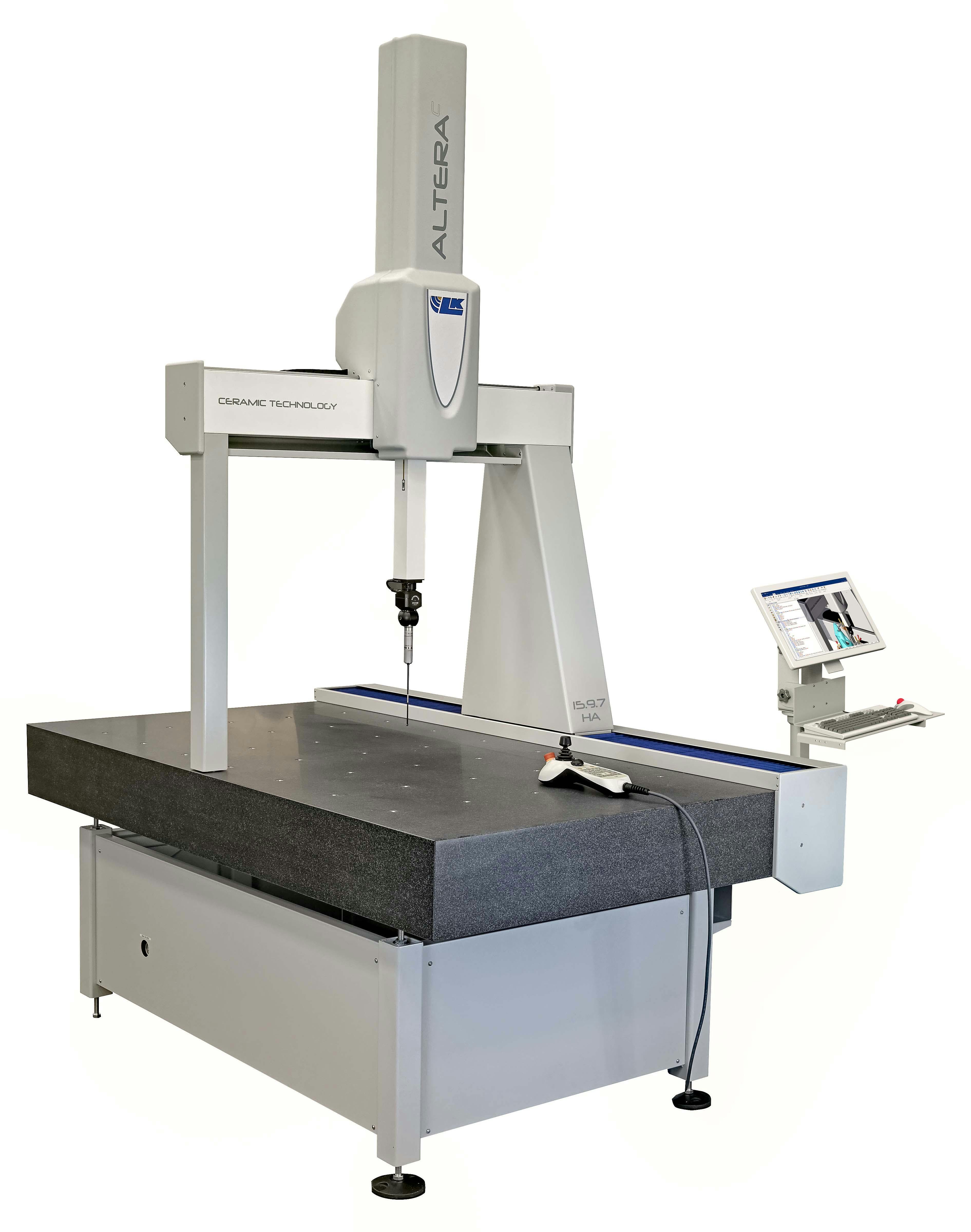 The largest new 15.9.7 ALTERA C HA high accuracy coordinate measuring machine.