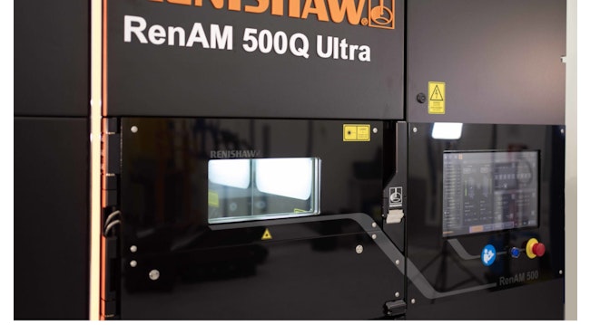 The RenAM 500 Ultra metal additive manufacturing system.