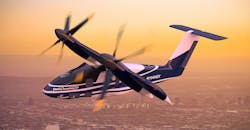 An illustration of Sikorsky’s HEX demonstrator VTOL aircraft. An illustration of Sikorsky’s HEX demonstrator VTOL aircraft.