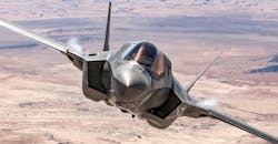 The Lockheed Martin F-35A Joint Strike Fighter. The Lockheed Martin F-35A Joint Strike Fighter.