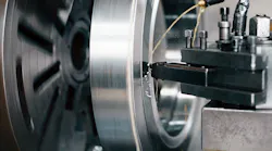 CNC machining, up close.