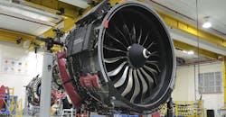 A CFM International LEAP 1-B engine. A CFM International LEAP 1-B engine.