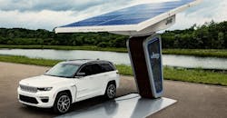 The Jeep Grand Cherokee 4xe is one of five battery electric vehicles currently offered by Stellantis. The Jeep Grand Cherokee 4xe is one of five battery electric vehicles currently offered by Stellantis.