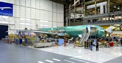 Boeing 737 MAX assembly at Renton, Wash.