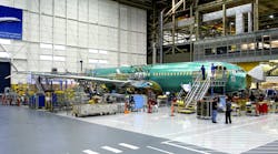 Boeing 737 MAX assembly at Renton, Wash.