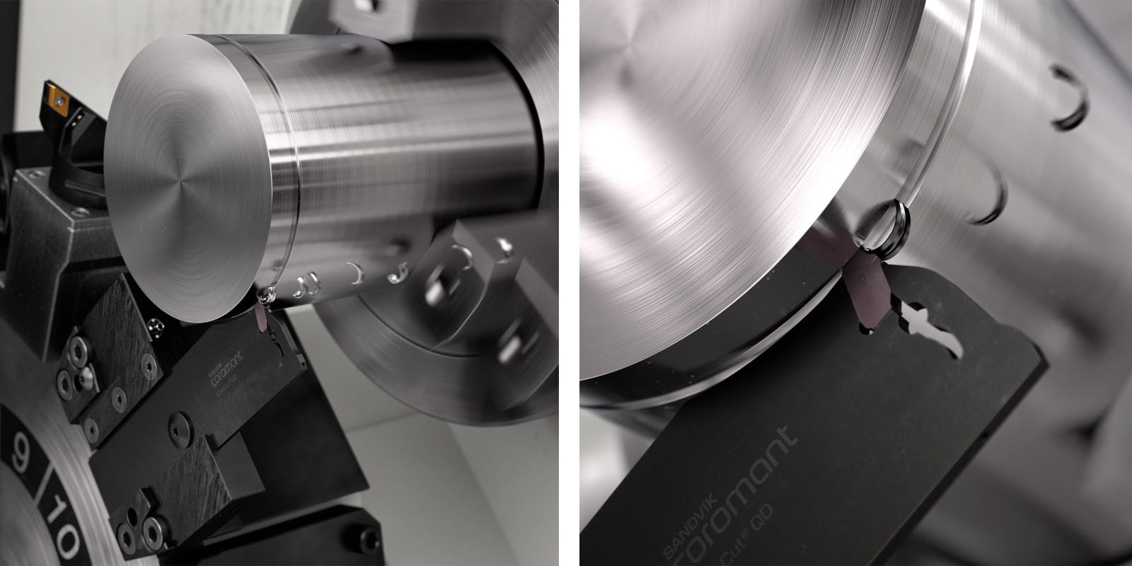 Optimized YAxis Parting Tools Sandvik Coromant American Machinist