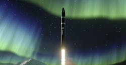 Lockheed Martin artist's notional depiction of the Next Generation Interceptor in flight. Lockheed Martin artist's notional depiction of the Next Generation Interceptor in flight.