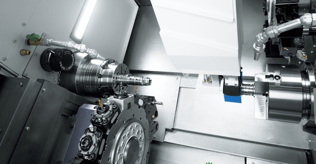 The WY-100V is highlighted by Nakamura-Tome’s unique ChronoCut technology to deliver high spindle speeds and milling speeds.