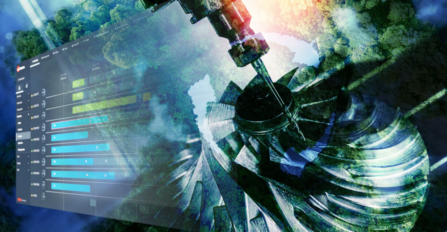 Fastems version MMS 8.2 software helps CNC machining operations measure the energy consumption of NC programs, minimize power usage during machine idle times, and dedicate specific machine tools to process certain metals for high-quality chip recycling.