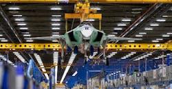 F-35 assembly at Lockheed Martin, Fort Worth, Tex. F-35 assembly at Lockheed Martin, Fort Worth, Tex.