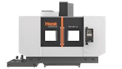The 50-taper VC-Ez 32 vertical machining center with a 32-in. Y axis. Mazak’s Kentucky-built Ez machines provide affordability, reliability, and configurability to meet a variety of production needs. The 50-taper VC-Ez 32 vertical machining center with a 32-in. Y axis. Mazak’s Kentucky-built Ez machines provide affordability, reliability, and configurability to meet a variety of production needs.
