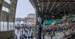 Boeing Renton employees marked the debut of the first 737 MAX 9. Boeing Renton employees marked the debut of the first 737 MAX 9.