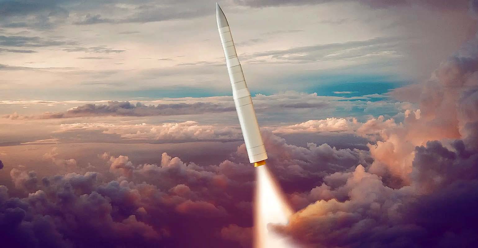 U.S. Air Force illustration of the Sentinel ICBM system.