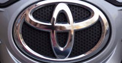 Toyota brand logo.