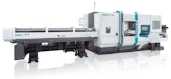 The G220 turn mill combines twin spindles, two turrets, robust five-axis milling capabilities, and a capacity to hold up to 169 tools. Its high dynamics and generously dimensioned X- and Z-axis guides allow it to achieve optimal cycle times for complex parts.