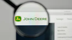 John Deere logo on the website.