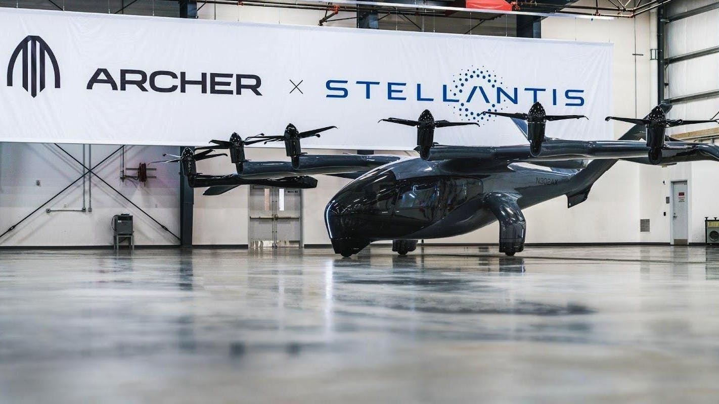 The Archer Aviation Midnight is an electric vertical take-off and landing aircraft designed to carry up to four passengers and a pilot &ndash; a payload over 1,000 lbs. &ndash; with a range of 100 miles, mainly short-distance trips of around 20 miles.