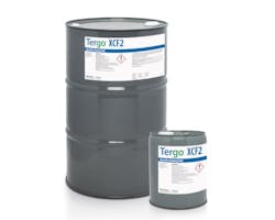 Tergo™ XCF2 removes fluxes and effectively removes heavy greases, silicone oils, and challenging organic contaminants from metals, alloys, composites, and some plastics. Tergo™ XCF2 removes fluxes and effectively removes heavy greases, silicone oils, and challenging organic contaminants from metals, alloys, composites, and some plastics.