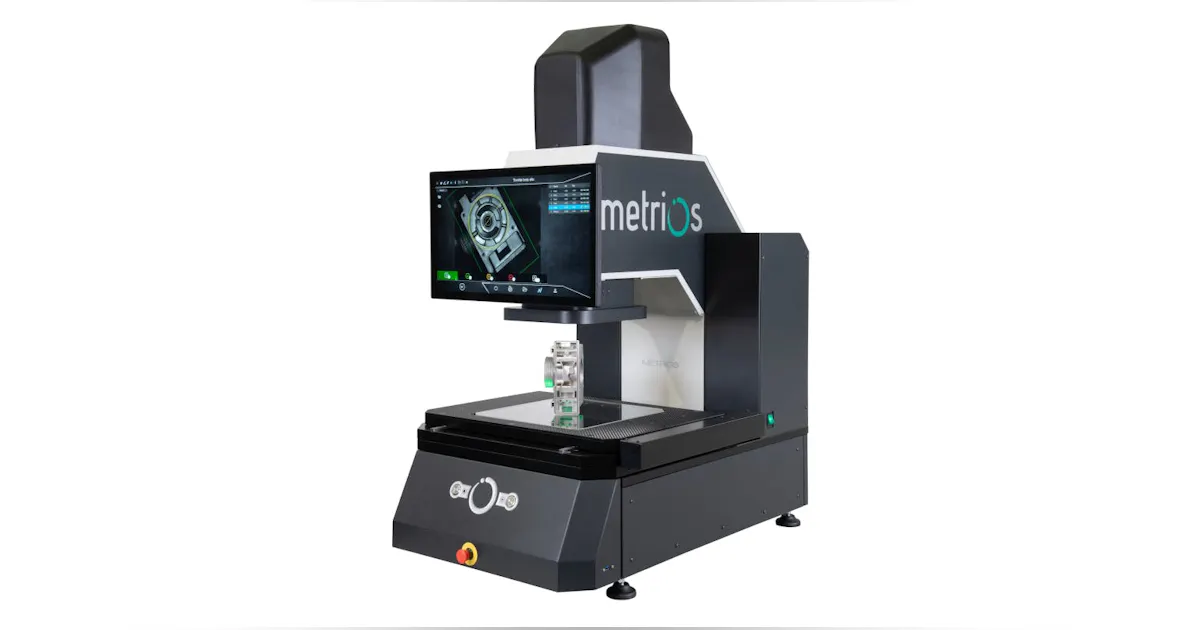 Metrios Optical Shopfloor Measuring Machine | Metrios | American Machinist