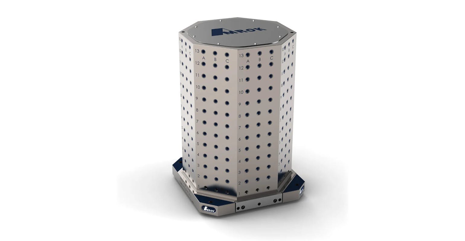 An AMROK tombstone, supplied by Advanced Machine & Engineering.