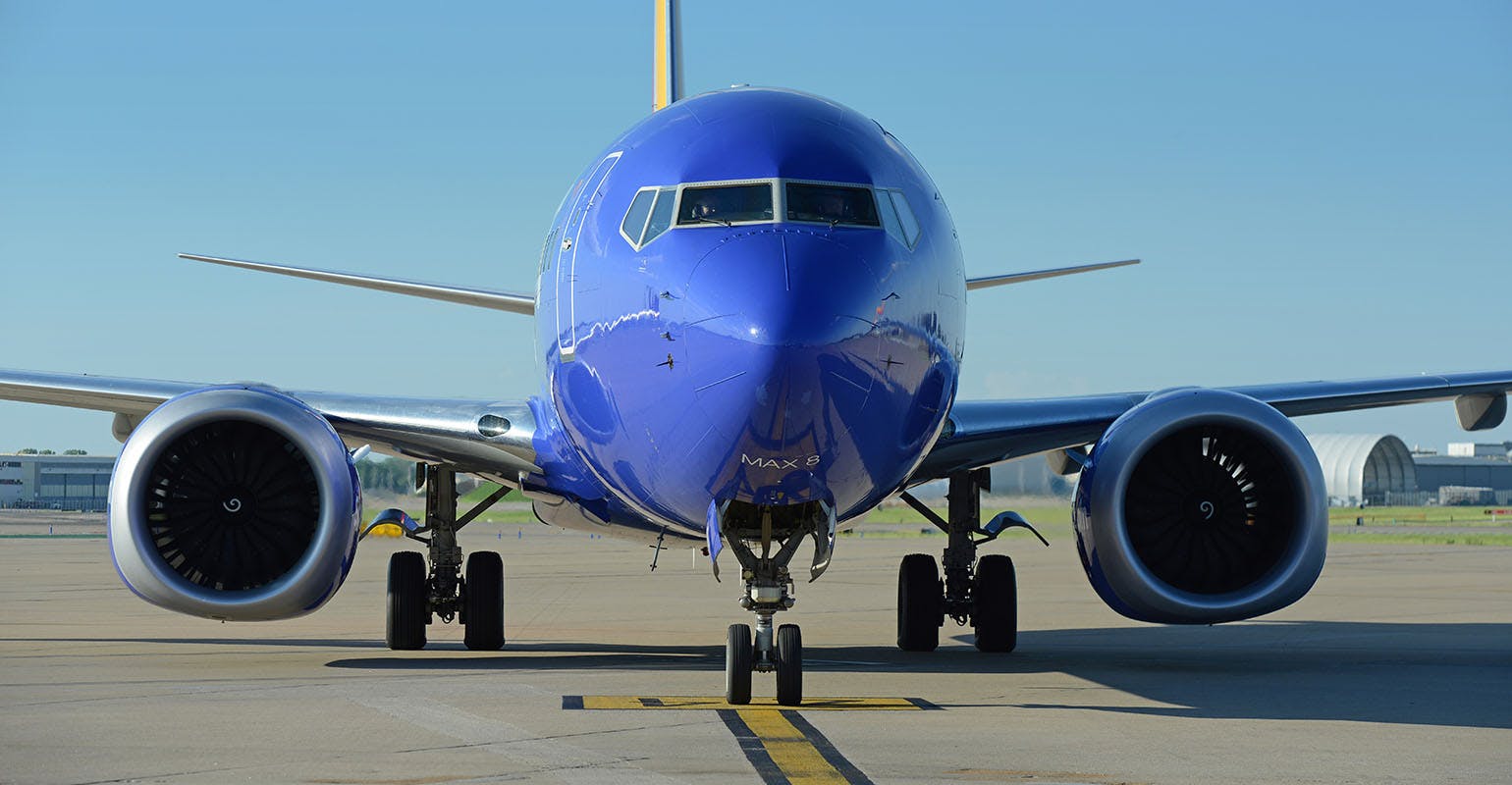 Southwest Airlines / Boeing 737 MAX-8, 2018.
