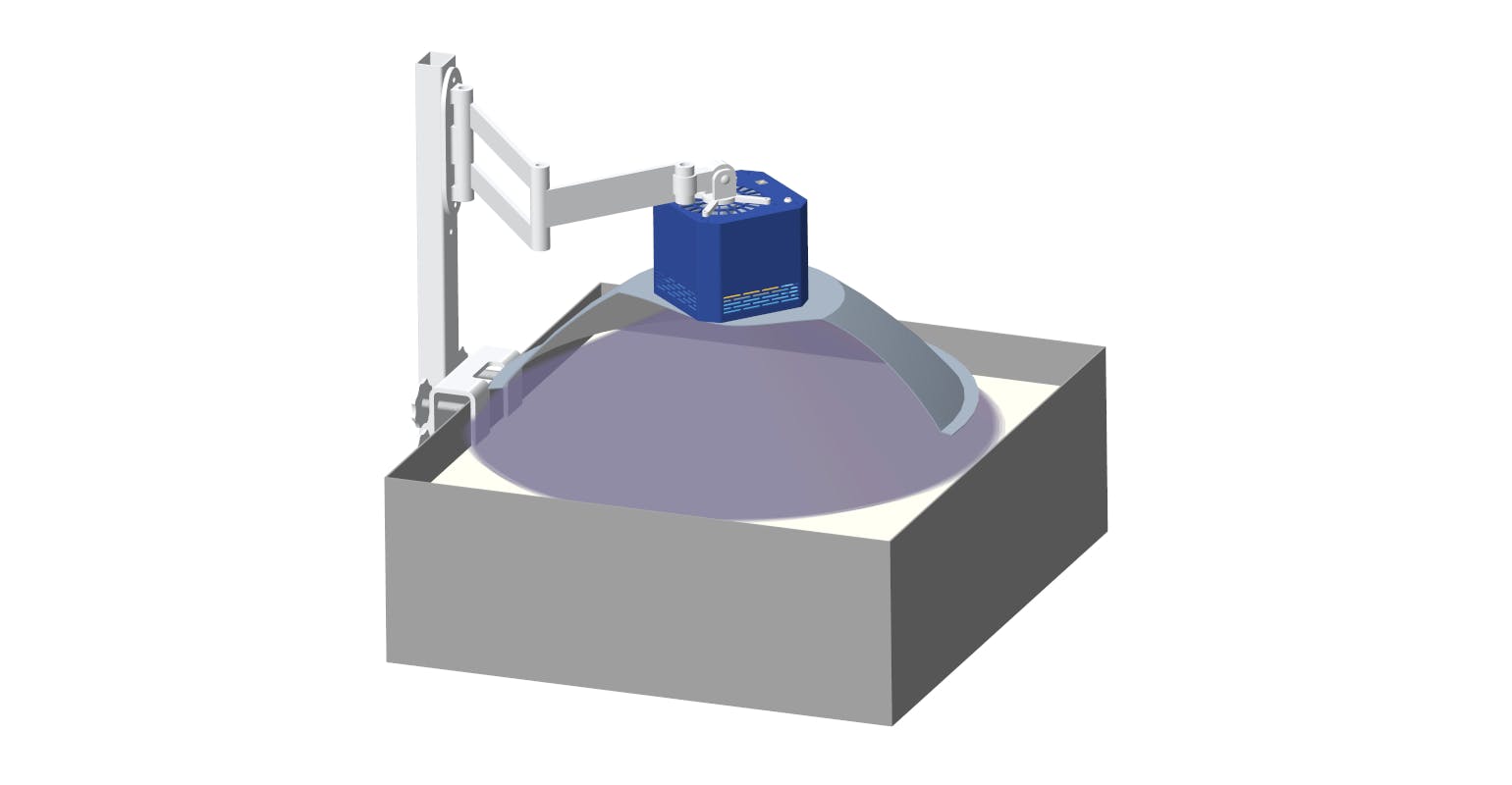 The SUVOS BioCleanse UVC module.