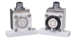 The GBX 10 Gigabit Ethernet Module provides safe and reliable data transmission for advanced automation and more efficient robotic tool changer performance. The GBX 10 Gigabit Ethernet Module provides safe and reliable data transmission for advanced automation and more efficient robotic tool changer performance.