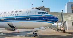 China Southern Airlines Boeing 737 MAX 8 jet. China Southern Airlines Boeing 737 MAX 8 jet.