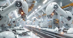 AI-driven robots can be programmed to perform production and processing tasks, and can optimize material usage to reduce waste and overconsumption of resources. AI-driven robots can be programmed to perform production and processing tasks, and can optimize material usage to reduce waste and overconsumption of resources.