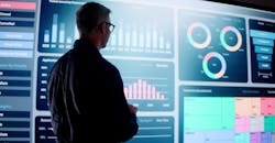 Big Data / artificial intelligence dashboard. KPI software technology. Big Data / artificial intelligence dashboard. KPI software technology.